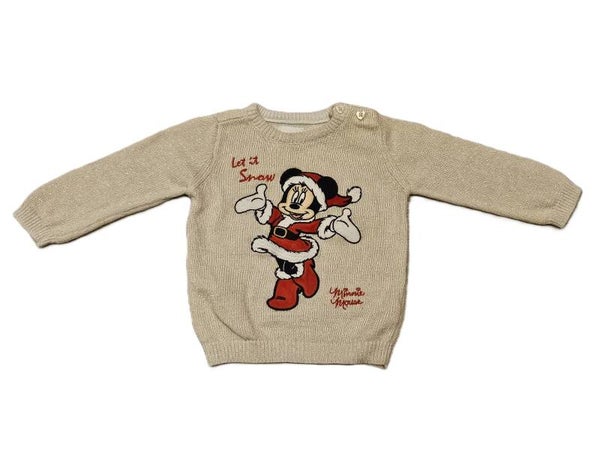 Disney baby Kerst trui van Minnie Mouse