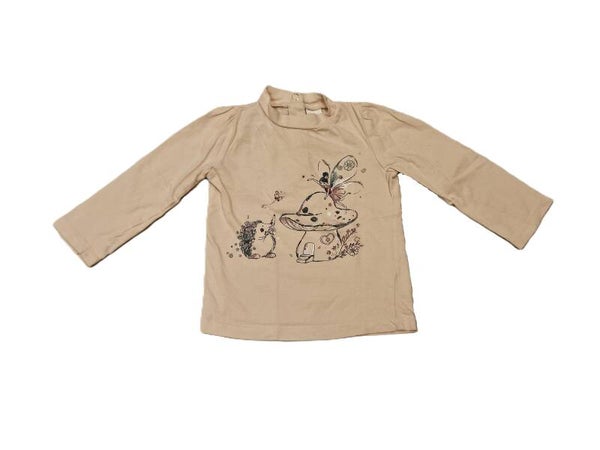 C&A Zachtroze longsleeve met elfje