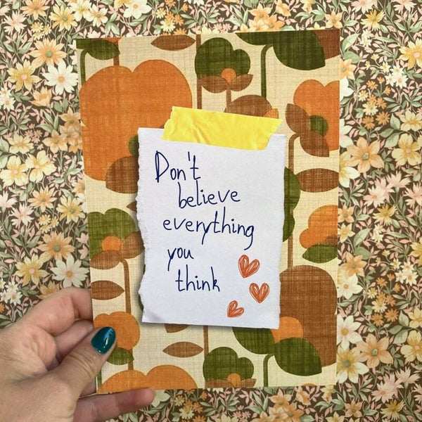 Print Don't believe A5