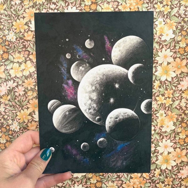 Print planeten A5