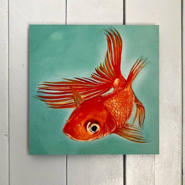 Fine art print Goudvis 30x30