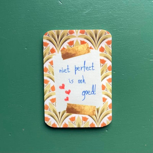 Magneet Niet perfect is ook goed