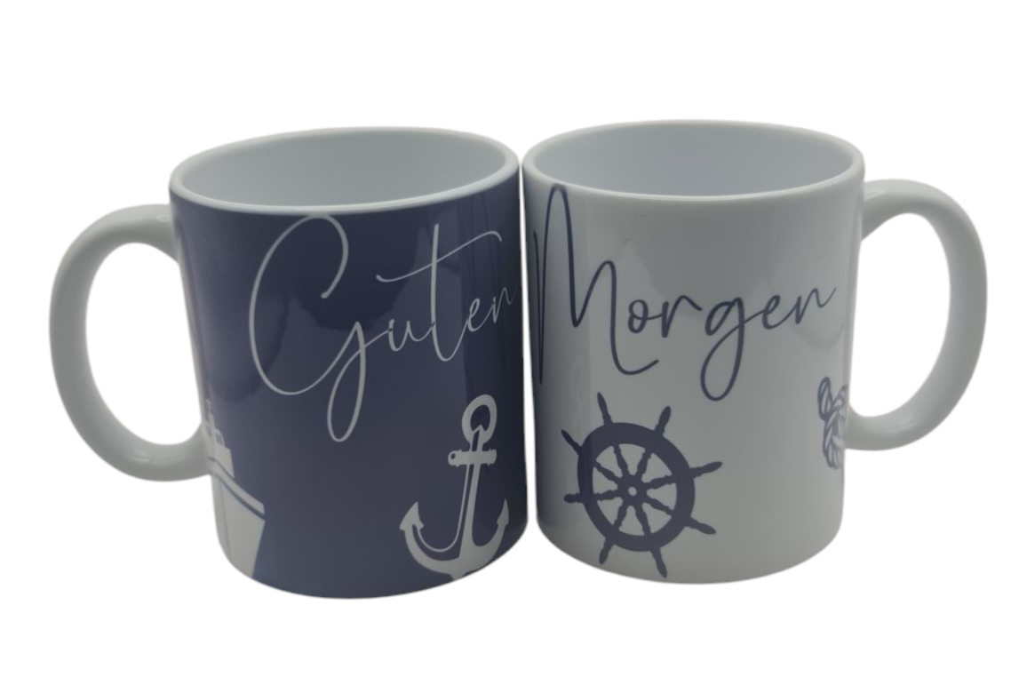 2er Tassen-Set Maritim