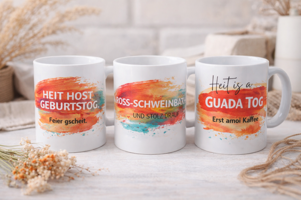 Dialekt-Tasse