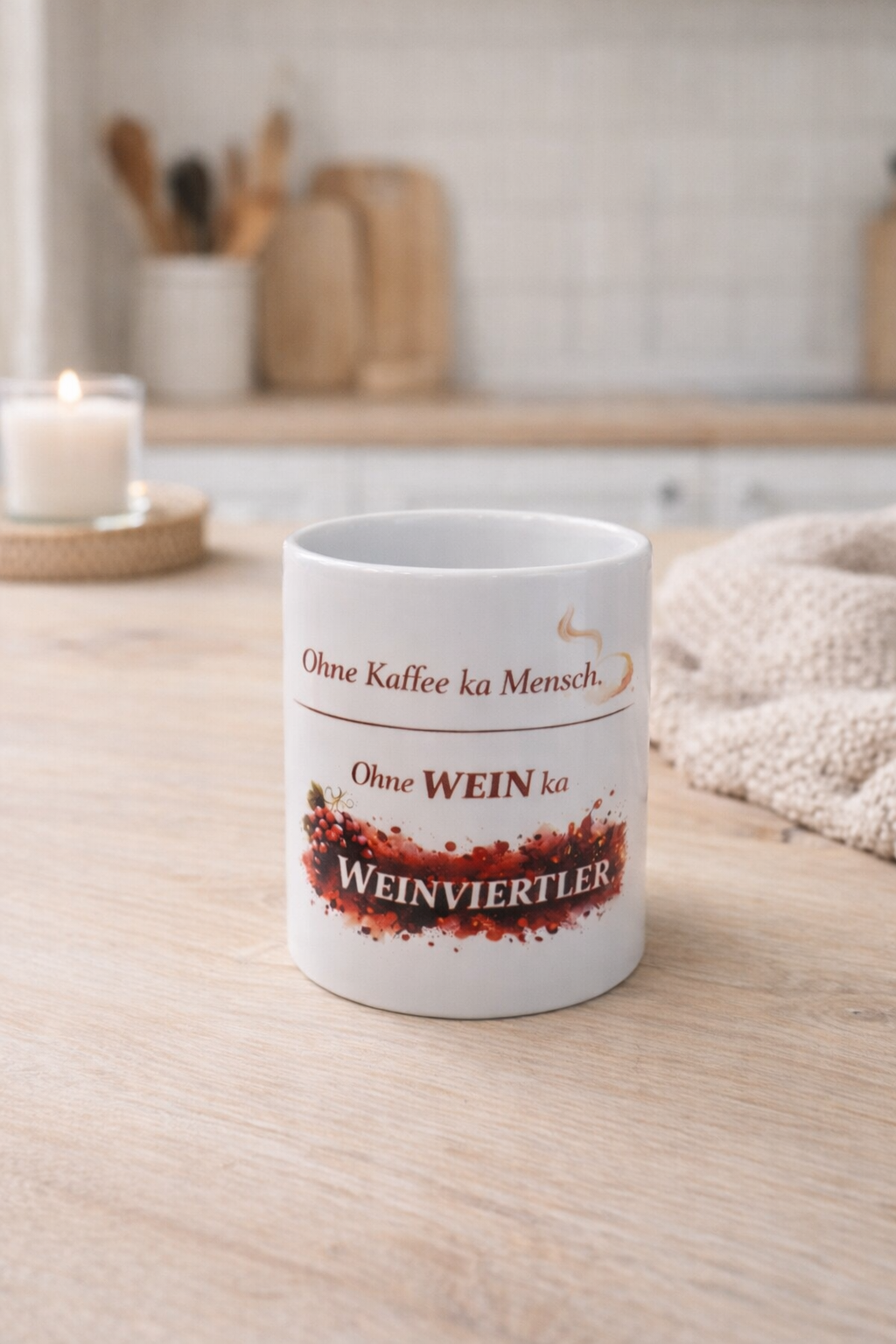 Dialekt-Tasse für echte Weinviertler