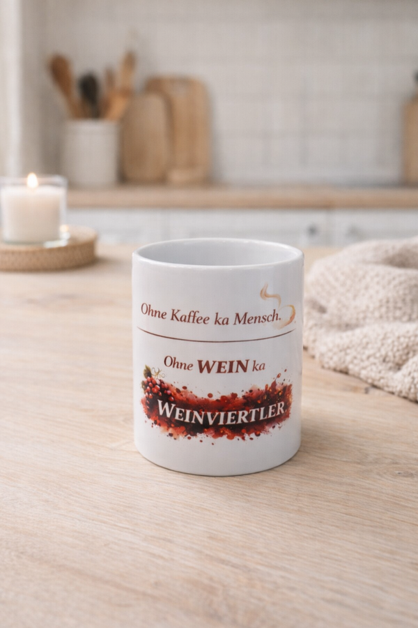 Dialekt-Tasse für echte Weinviertler