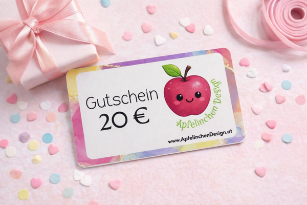 Apfelinchen Geschenk-Gutschein (Digitaler Download)