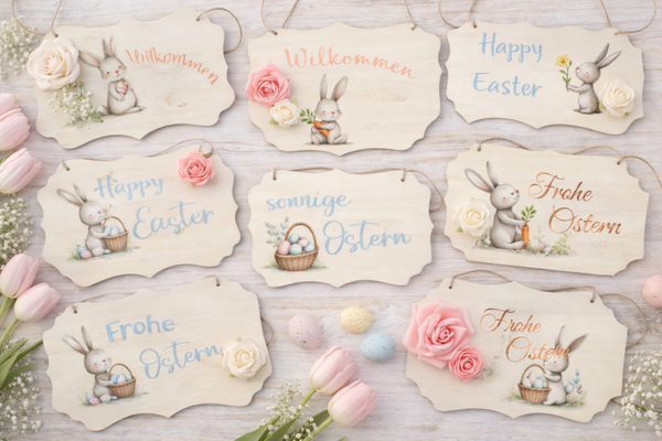 Dekoschild Ostern