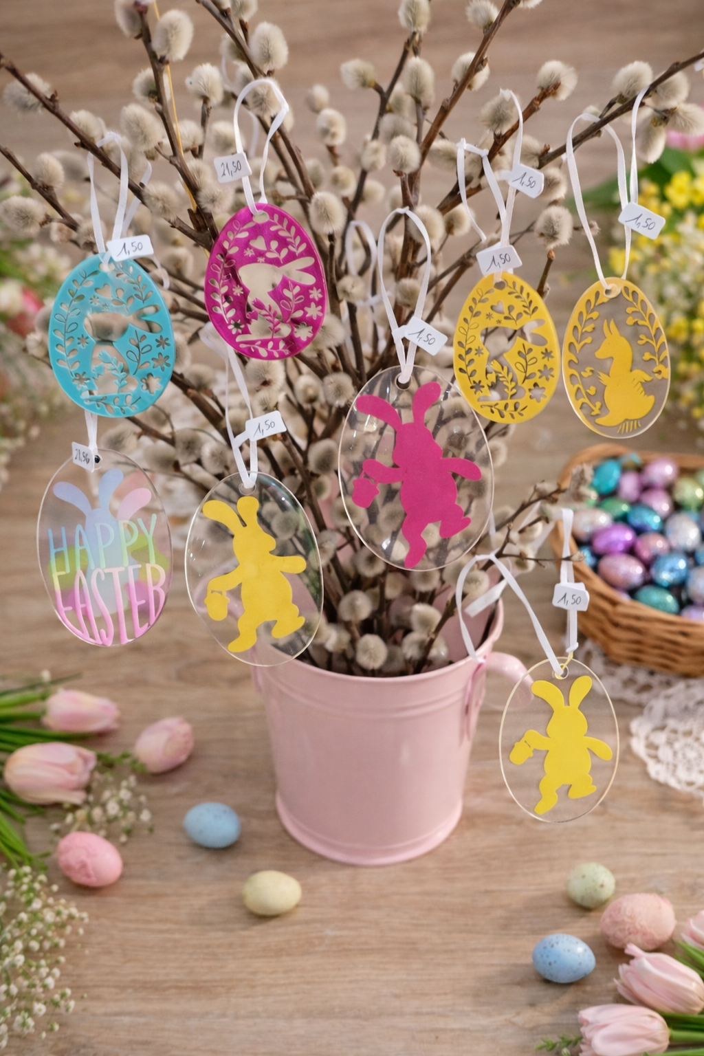 Osterstrauch Anhänger