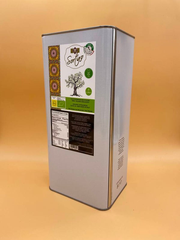 Lattina di olio extravergine Bio da 5 litri