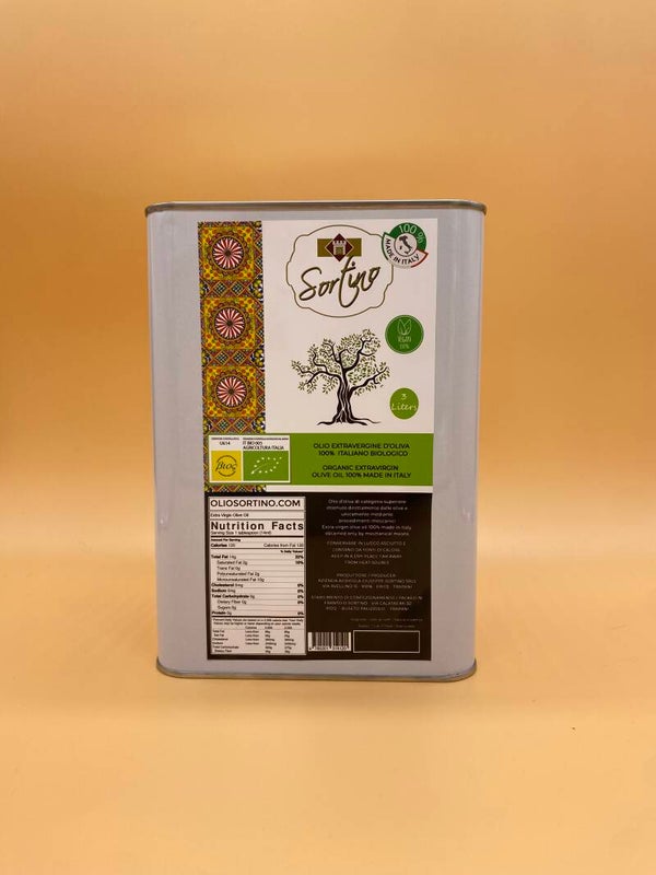 Lattina di olio extravergine Bio da 1 litro