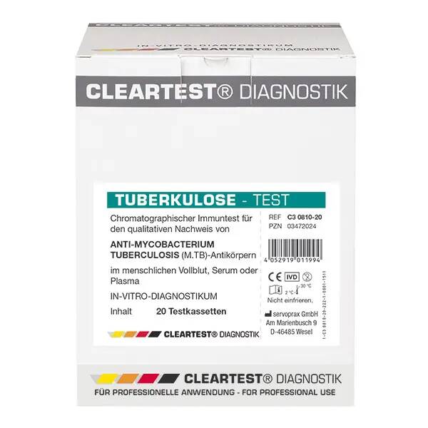 Cleartest Tuberkulose - Immunoassay rapid test - EN