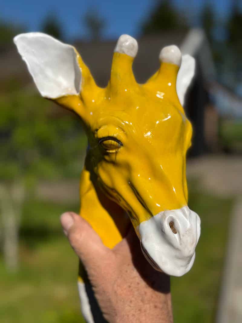 Giraffekop - Verkocht