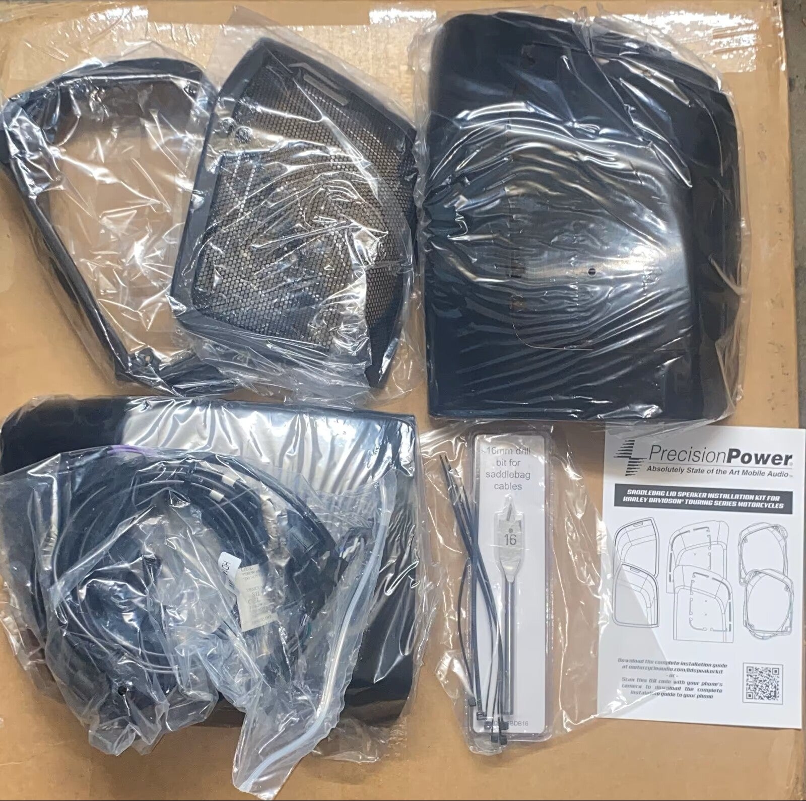 Soundstream Precision Power Touring Satteltachen Lautsprecher Montage Kit 6x9 HD14.SBS