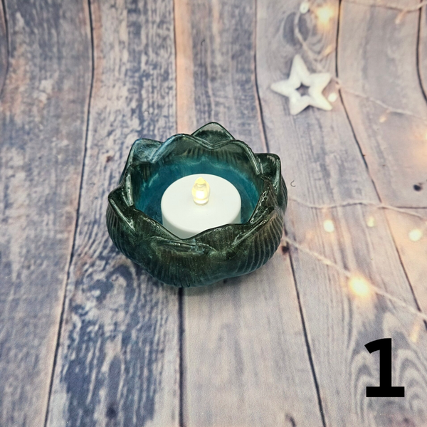 Teelichthalter Blume