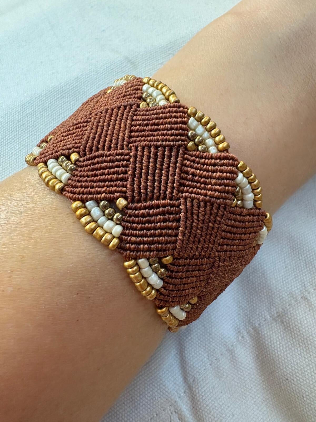 Brazalete Terracota