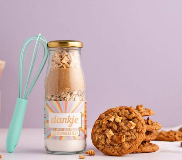 Bakflesje voor cakejes of koekjes - verschillende teksten