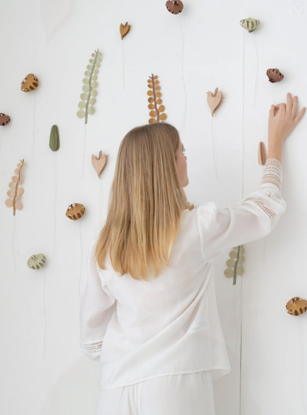 Papieren bloemen FIELD FLOWERS LARGE