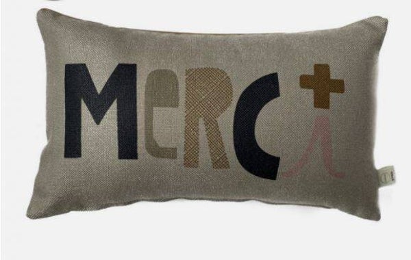 kussen MERCI