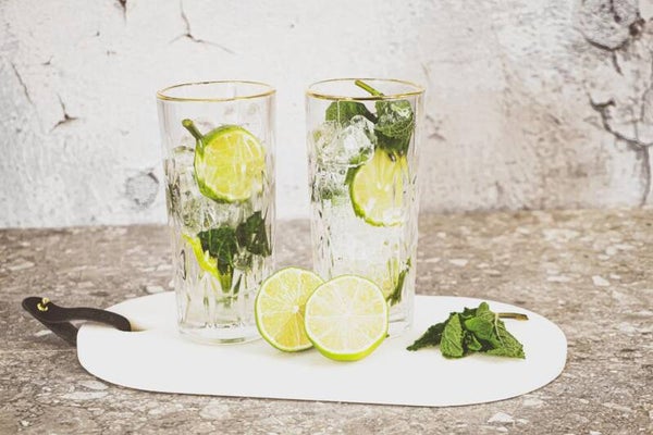 Marmeren dienblad/schotel