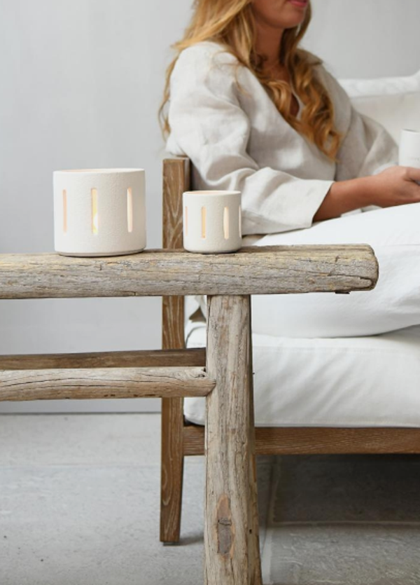 Theelichthouder TESS - enkel groot