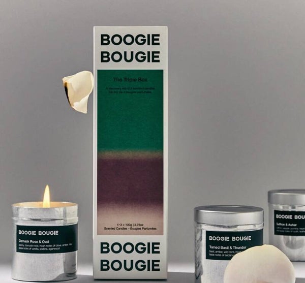 Giftbox met 3 geurkaarsjes  FROM DUSK TILL DAWN