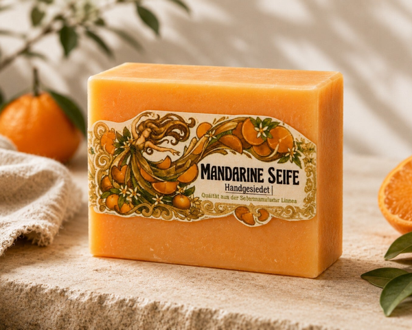 Seife „Mandarine“ – Der fruchtige Gute-Laune-Bringer