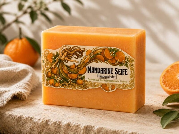 Seife „Mandarine“ – Der fruchtige Gute-Laune-Bringer