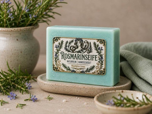 Seife „Rosmarin“ – Krautige Frische & pure Belebung