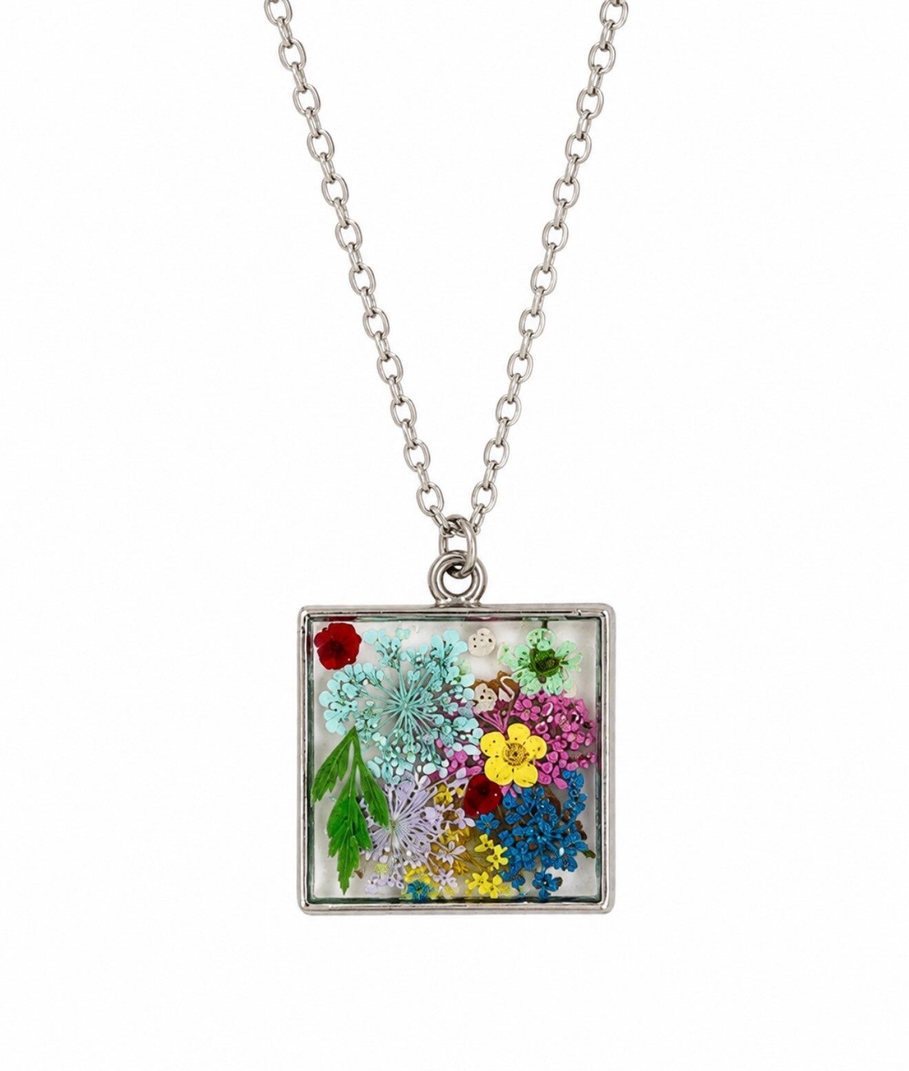 Collana con fiori veri 💐
