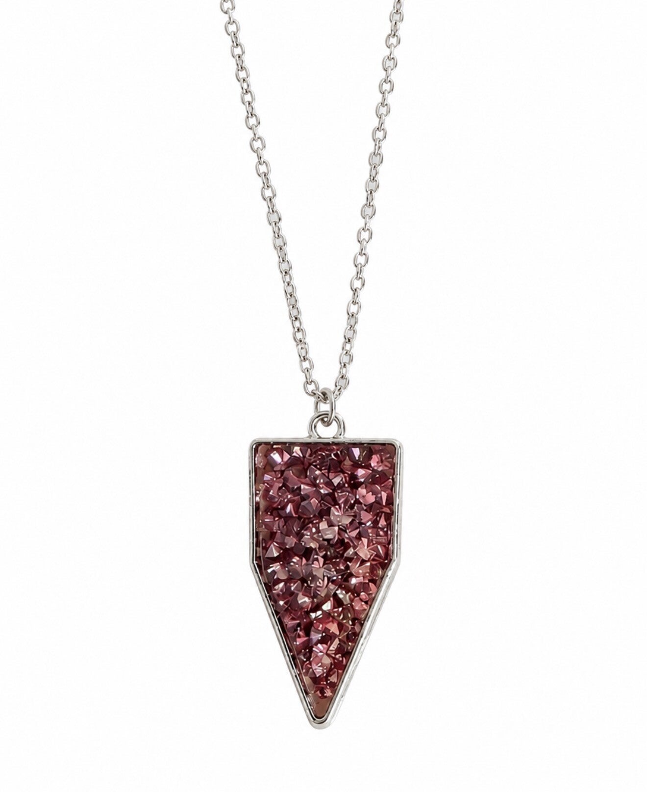 Collana con cristalli decorativi