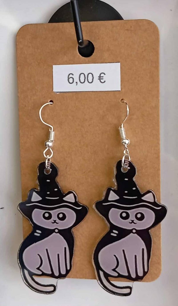 Boucles d'oreilles Halloween #17