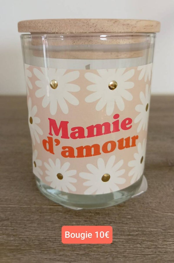Bougie Mamie d' Amour