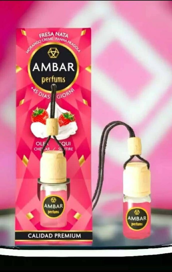 Parfum d'ambiance voiture - Crème à la fraise