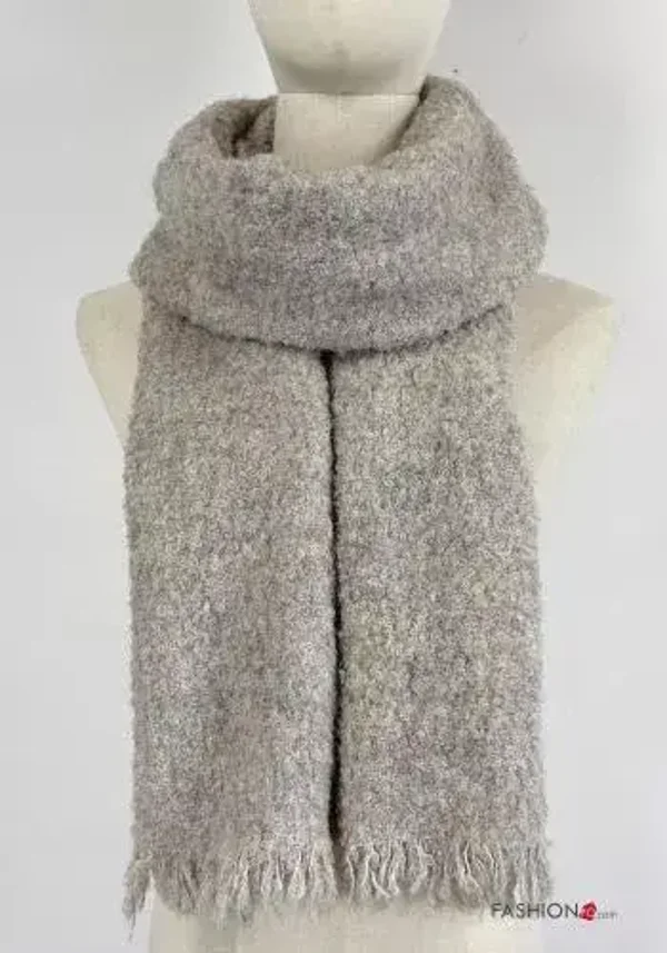 Echarpe bouclettes - Beige