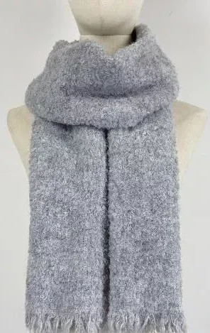 Echarpe bouclettes - Grise