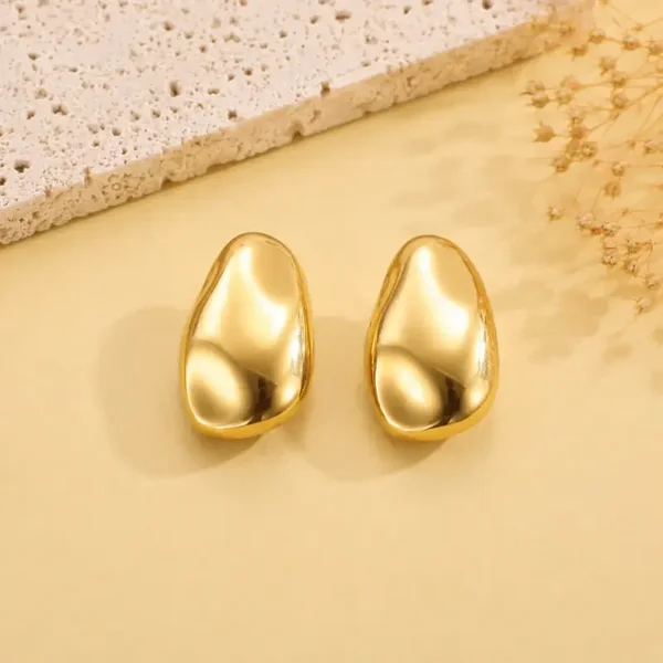 Boucles d'oreilles à CLIPS en acier inoxydable