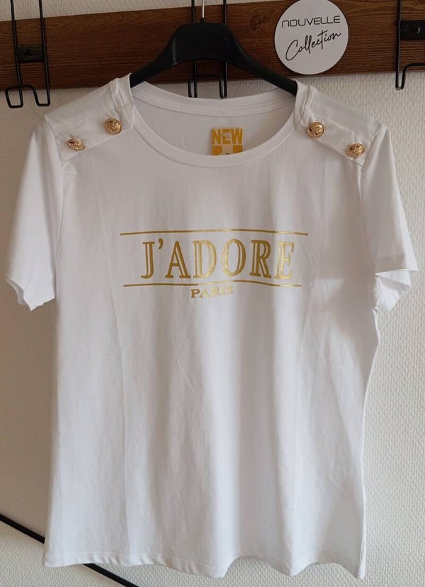Tee- shirt J'adore Paris