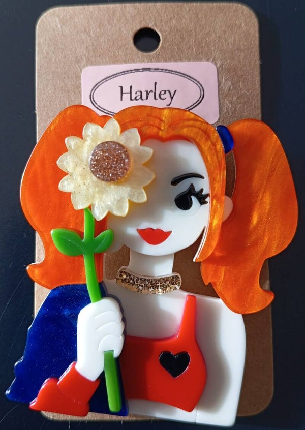Broche " Harley "
