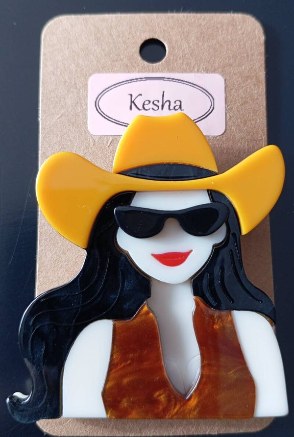 Broche " Kesha "