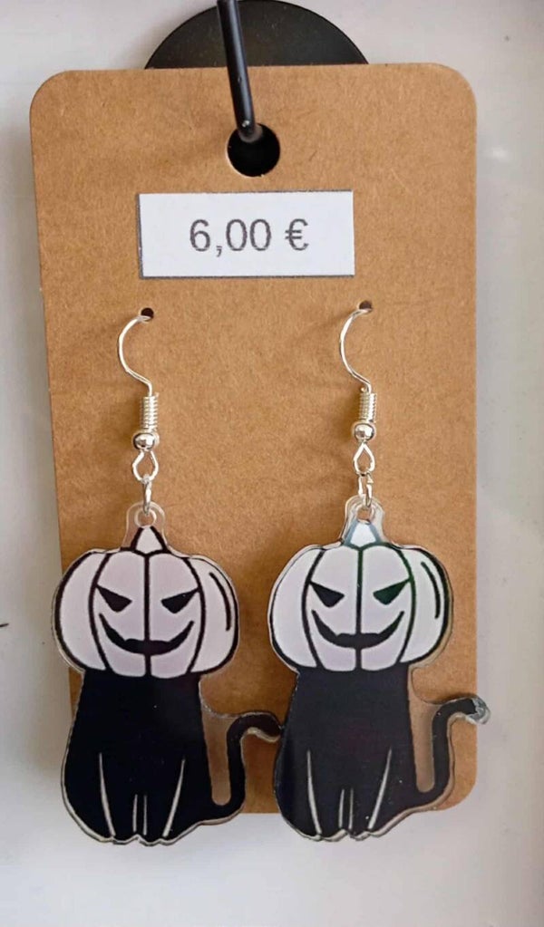 Boucles d'oreilles Halloween #18
