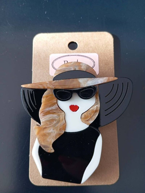 Broche " Paola "