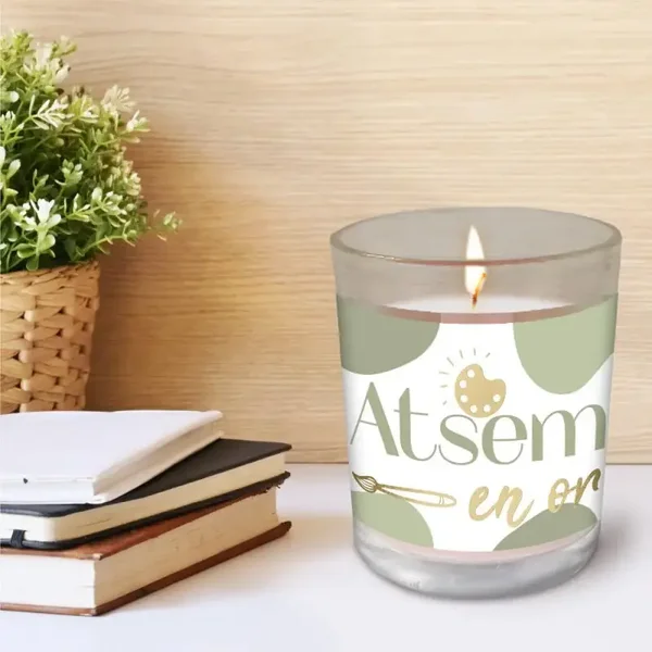 Bougie Atsem en Or