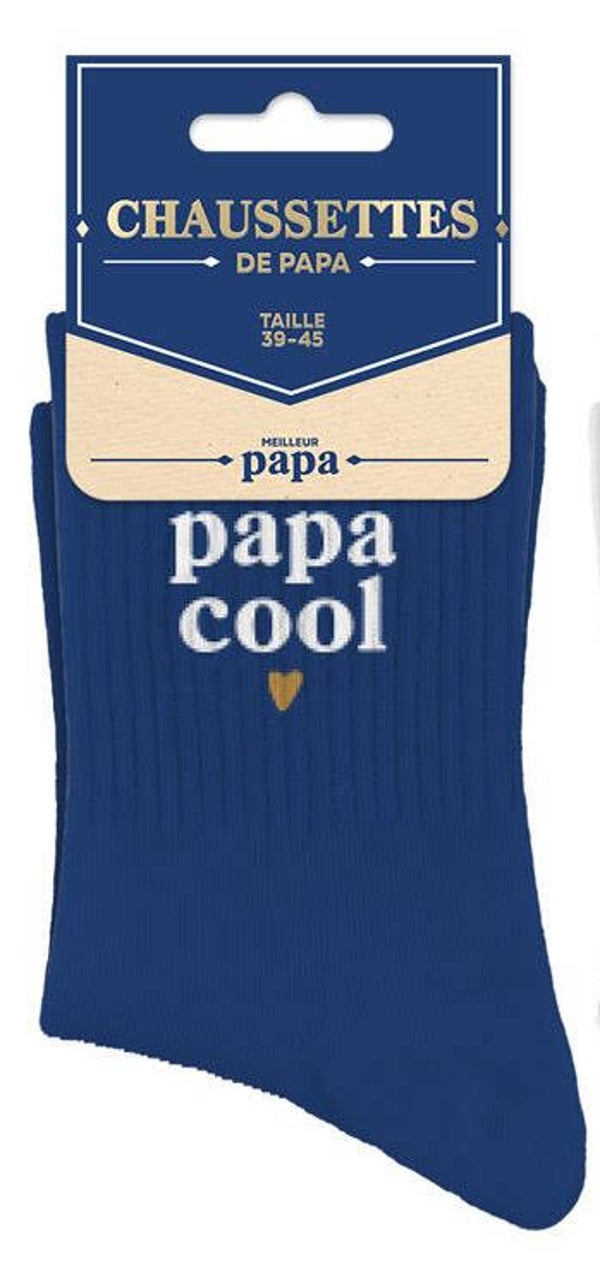 Chaussettes " papa cool "