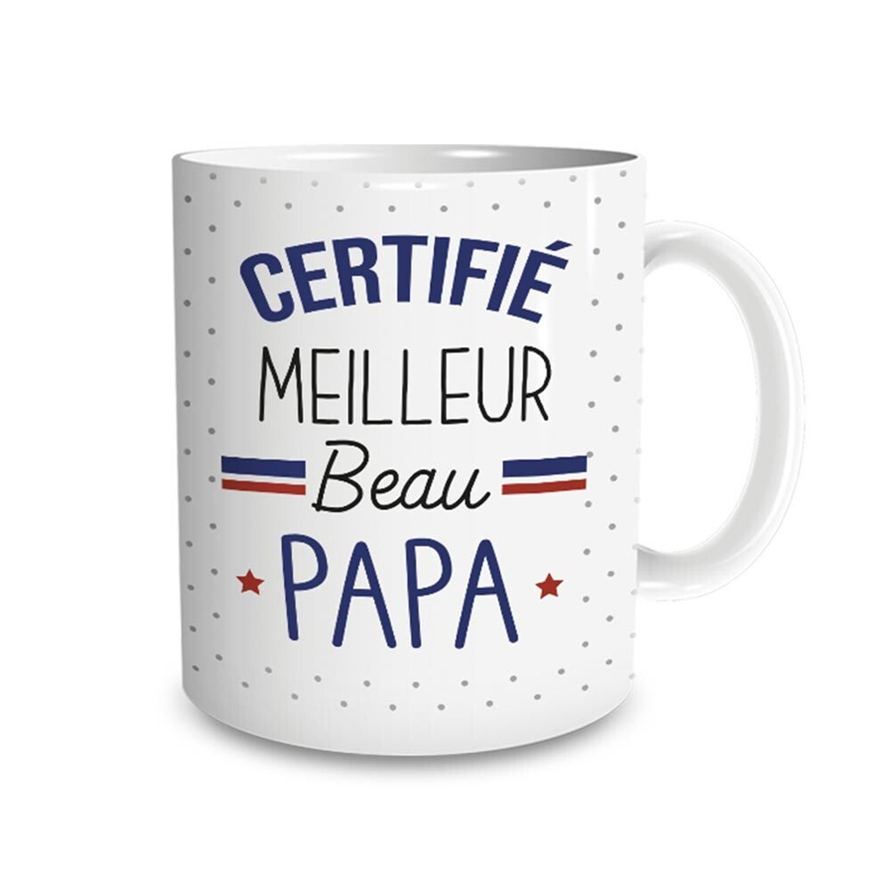 Mug - Certifié meilleur beau Papa #1004