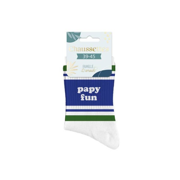 Chaussettes " Papy fun "