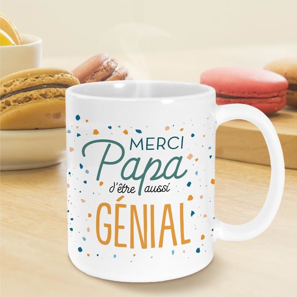 Mug - Merci papa d'être aussi génial #1006
