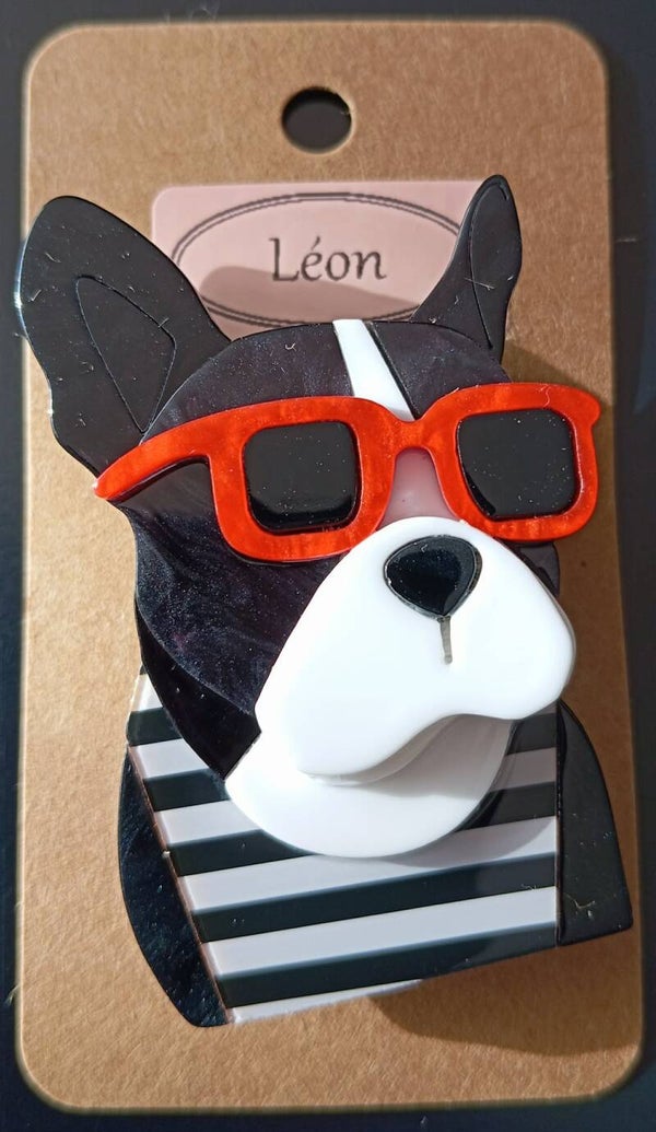 Broche " Léon "