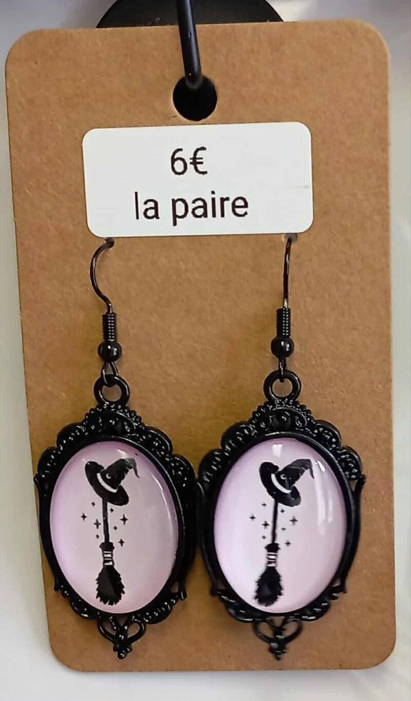 Boucles d'oreilles Halloween #1