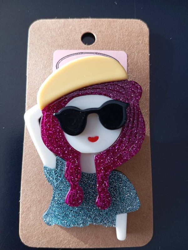 Broche " Inès "